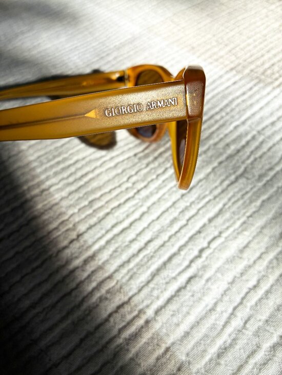 Giorgio Armani Amber Wayfarer Sunglasses main image 4